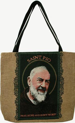 Saint Pio Tote Bag #TB-PP