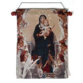 Queen of Angels 13x18 Tapestry Wall Hanging #1318-QA