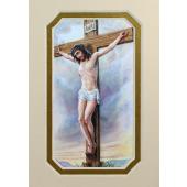 Crucification 3x5 Prayerful Mat #35MAT-CRX