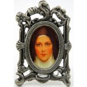 St. Therese Pewter Frame MOPF-STT