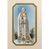 Our Lady of Fatima 3x5 Prayerful Mat #35MAT-OLF