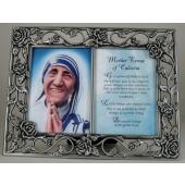 Mother Teresa Pewter Frame 23DPF-MT