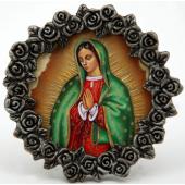 Our Lady of Guadalupe Pewter Frame #MPF-G