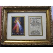 The Divine Mercy 5x7 Frame Prayer #57MF-DM
