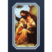 Jesus with Children 3x5 Prayerful Mat #35MAT-JWC