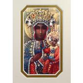 Our Lady of Czestochowa 3x5 Prayerful Mat #35MAT-OLCz