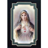 Immaculate Heart of Mary 3x5 Prayerful Mat #35MAT-IHM(g)