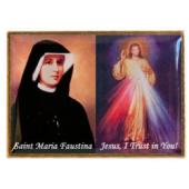 Divine Mercy and St Faustina  Lapel Pin #130