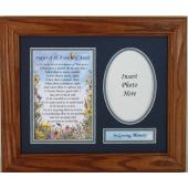 Sympathy Prayer to St. Francis of Assisi Frame 8x10 #MFS-O-PSTF