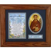 St. Francis of Assisi Frame 8x10 #MFS-O-STF