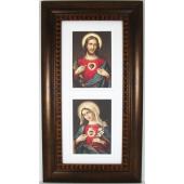 Sacred and Immaculate Heart Frame #4624-HB7