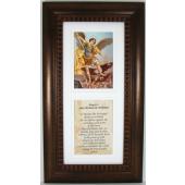 St. Michael Bronze Frame #4624-STM